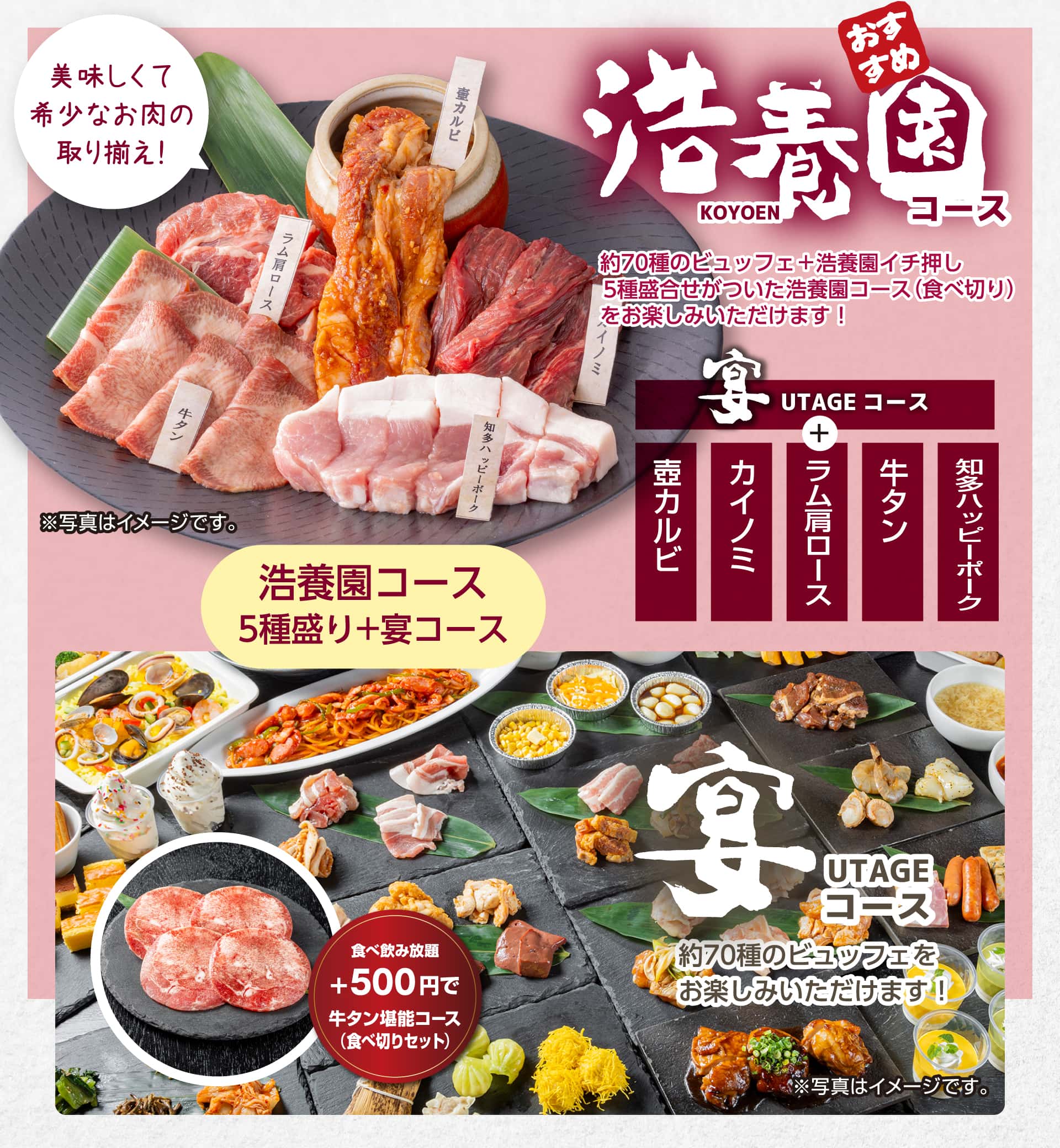 食べ放題|浩養園コース